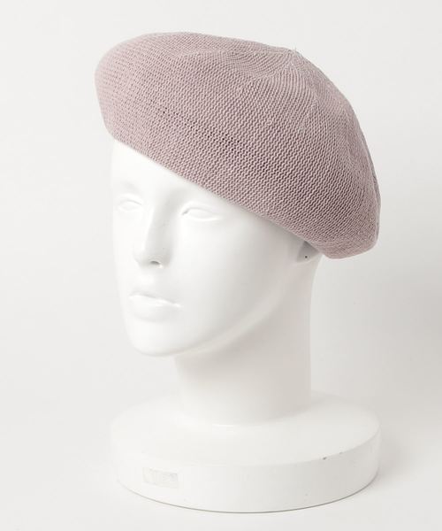 N.(N. Natural Beauty Basic)(エヌエヌナチュラルビューティーベーシック)の「スプリングベレー帽(ハンチング/ベレー帽・レディース・ブラック/グレー/ピンク・FREE)」の6枚目の写真