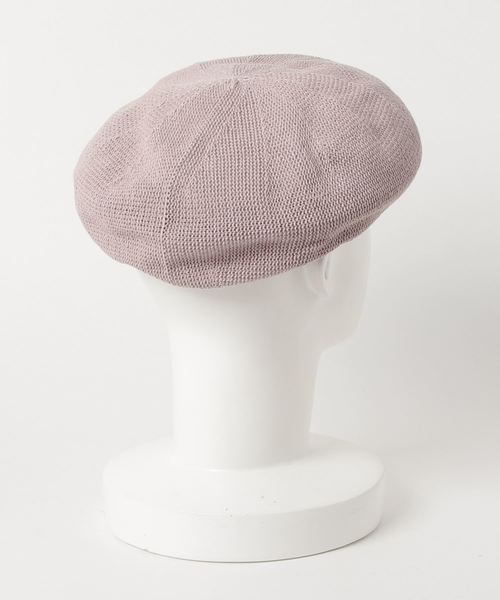 N.(N. Natural Beauty Basic)(エヌエヌナチュラルビューティーベーシック)の「スプリングベレー帽(ハンチング/ベレー帽・レディース・ブラック/グレー/ピンク・FREE)」の4枚目の写真