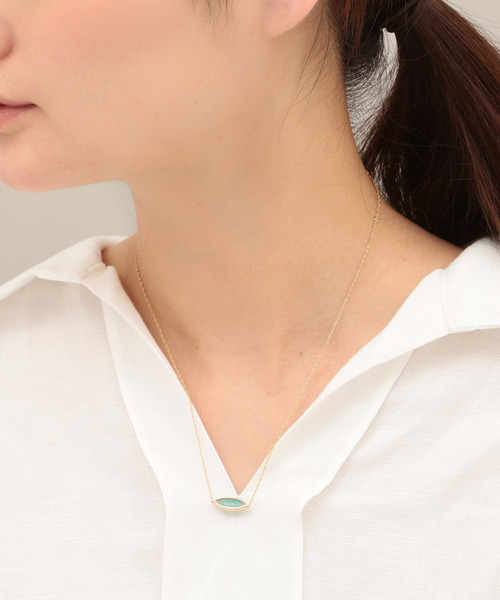 agete(アガット)の「K10ネックレス(ネックレス)」 - WEAR agete(アガット)の「K10ネックレス(ネックレス)」 - WEAR
