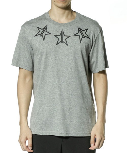 KAZUYUKI KUMAGAI ATTACHMENT（カズユキクマガイアタッチメント）の「【KAZUYUKI KUMAGAI】40/2シルキー天竺クルーネック半袖/KJ81-085（Tシャツ/カットソー・メンズ・ホワイト/ブラック/グレー・1/2/3）」の3枚目の写真