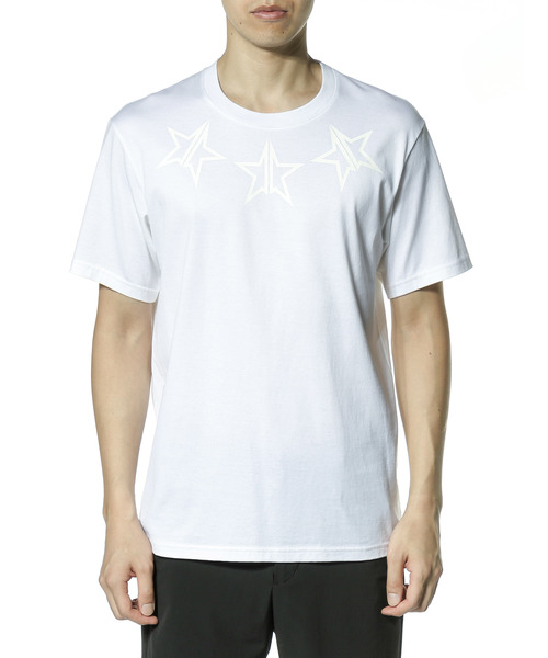 KAZUYUKI KUMAGAI ATTACHMENT（カズユキクマガイアタッチメント）の「【KAZUYUKI KUMAGAI】40/2シルキー天竺クルーネック半袖/KJ81-085（Tシャツ/カットソー・メンズ・ホワイト/ブラック/グレー・1/2/3）」の4枚目の写真