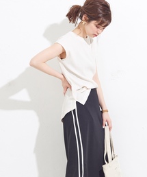 natural couture | ワッフルTシャツ(Tシャツ/カットソー)