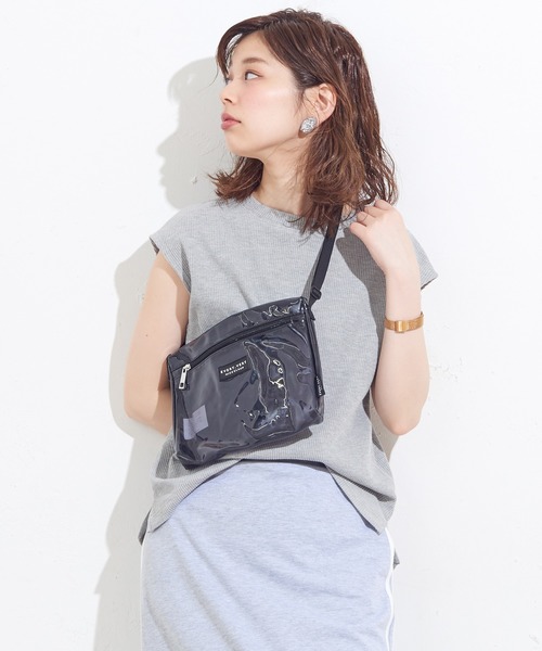 natural couture（ナチュラルクチュール）の「ワッフルTシャツ（Tシャツ/カットソー・レディース・アイボリー/ブラック/トップグレー/ピンクベージュ/レッド・FREE）」の16枚目の写真