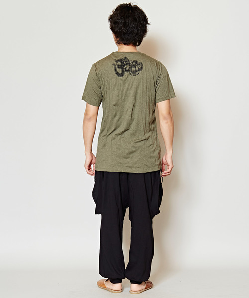 チャイハネ（チャイハネ）の「【チャイハネ】ジャージ変形MEN'Sサルエルパンツ（その他パンツ・メンズ・ブラック/グレー/カーキ・FREE）」の16枚目の写真