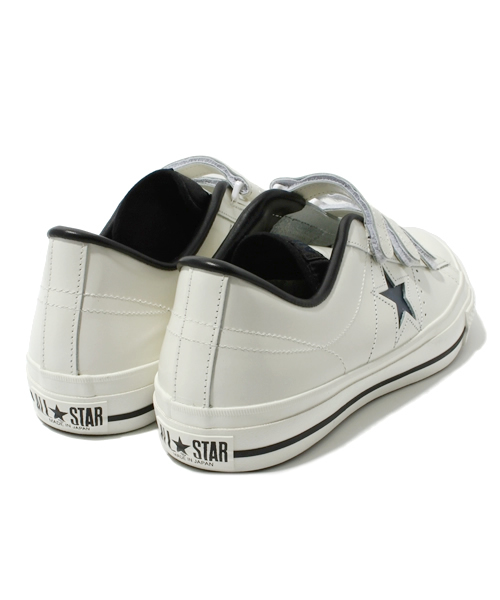 CONVERSE(コンバース)の「ONE STAR J V-3/ワンスター J V-3(スニーカー・メンズ・ホワイト×ネイビー/レッド系その他・4.5/5/5.5/6/6.5/7/7.5/8/8.5/9/9.5/10.5)」の5枚目の写真