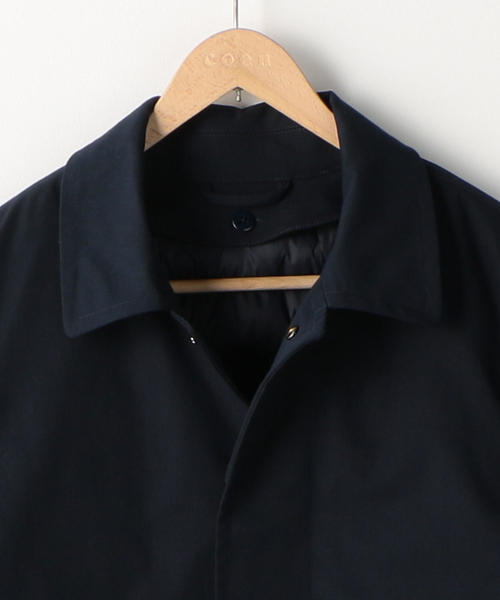 coen（コーエン）の「2WAYスプリットラグランステンカラーコート（ステンカラーコート・メンズ・オリーブ/ネイビー/ベージュ・LARGE/MEDIUM/SMALL/X-LARGE）」の18枚目の写真