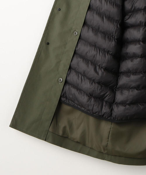 coen（コーエン）の「2WAYスプリットラグランステンカラーコート（ステンカラーコート・メンズ・オリーブ/ネイビー/ベージュ・LARGE/MEDIUM/SMALL/X-LARGE）」の14枚目の写真