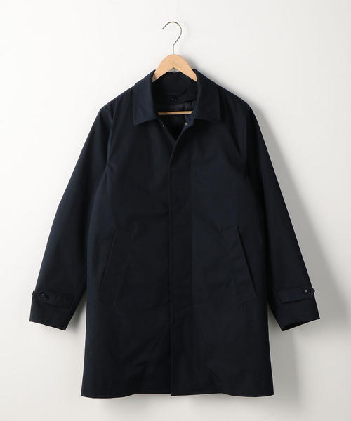 coen（コーエン）の「2WAYスプリットラグランステンカラーコート（ステンカラーコート・メンズ・オリーブ/ネイビー/ベージュ・LARGE/MEDIUM/SMALL/X-LARGE）」の6枚目の写真