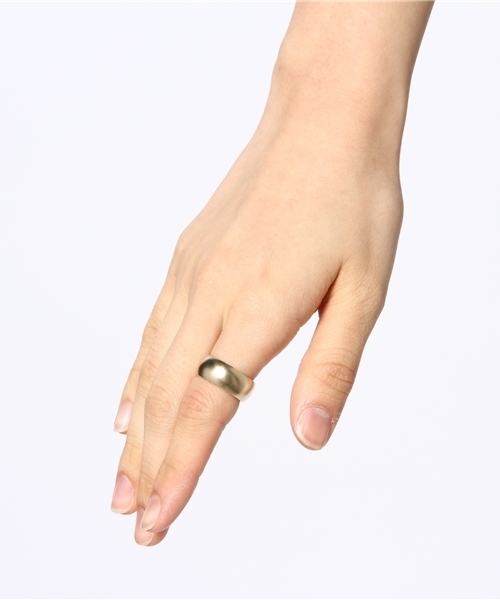 BEAMS BOY（ビームスボーイ）の「BEAMS BOY / BRASS ワイドリング（リング・レディース・イエロー系その他・ 11/ 13）」の2枚目の写真