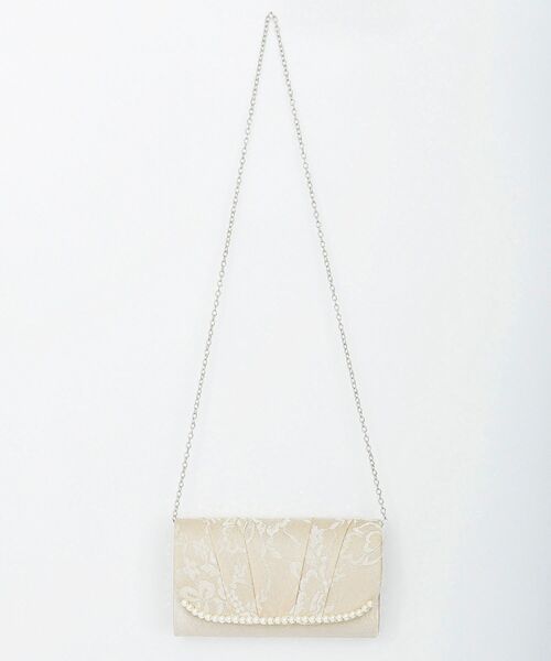 rps（アールピーエス）の「レースパール２ＷＡＹクラッチバッグ（クラッチバッグ・レディース・ブラック/ベージュ・フリー）」の19枚目の写真