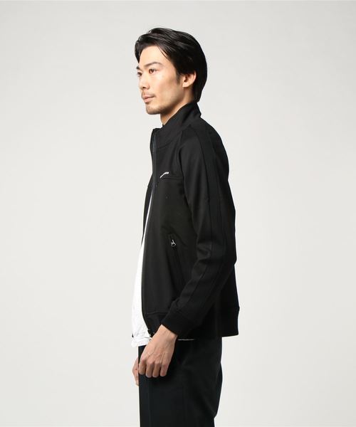 GALLIS ADDICTION（ガリスアディクション）の「GA ラインジャージトップ（ジャージ・メンズ・ブラック×ブラック/ブラック×ホワイト・M/L）」の3枚目の写真