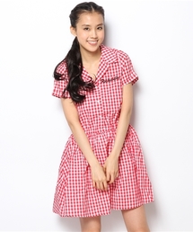 WEGO | WEGO/ギンガムチェック半袖ワンピース(ワンピース)