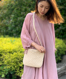 Port | 【Port / ポート】コットン編み込み ショルダーバッグ(ショルダーバッグ)