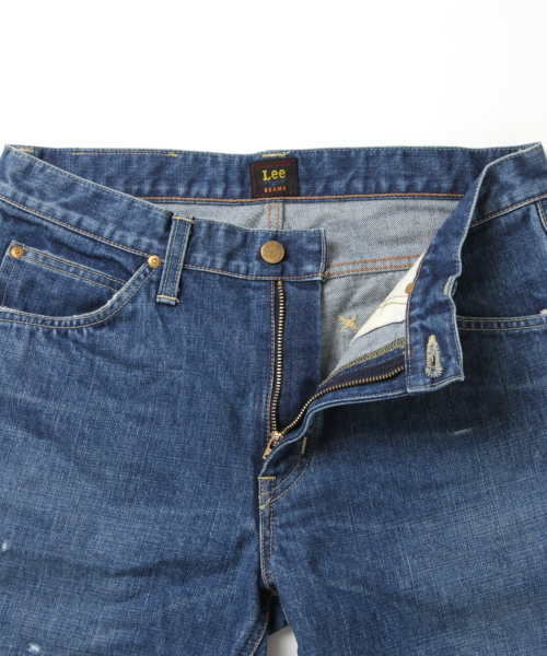 BEAMS(ビームス)の「○Lee×BEAMS / 別注 デニムカットオフ ショーツ(デニムパンツ・メンズ・ライトブルー/ダークブルー・29inch/31inch/33inch)」の12枚目の写真