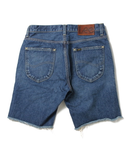 BEAMS(ビームス)の「○Lee×BEAMS / 別注 デニムカットオフ ショーツ(デニムパンツ・メンズ・ライトブルー/ダークブルー・29inch/31inch/33inch)」の7枚目の写真