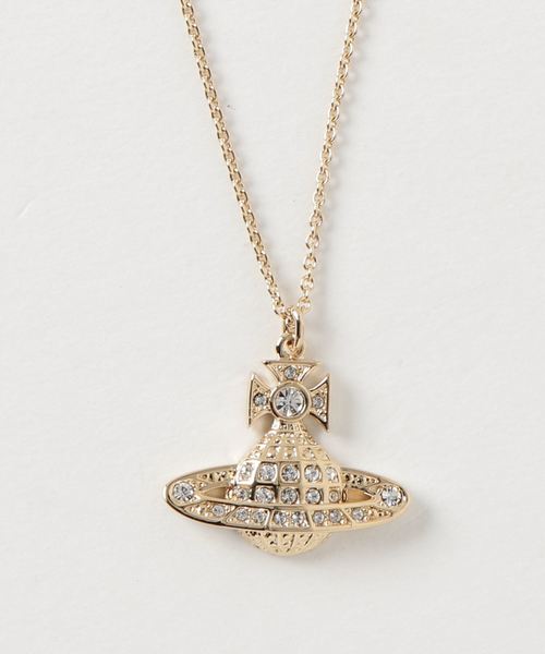 Vivienne Westwood(ヴィヴィアンウエストウッド)の「63020090/MINNIE 最安値販売 Vivienne Westwood ネックレス オーブ MINNIE ネックレス