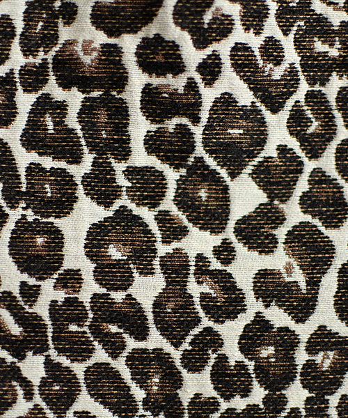 PairPair（ペアペア）の「レオパード柄＆ゴブラン柄台形ミニスカート（スカート・レディース・ベージュ/その他・FREE）」の6枚目の写真