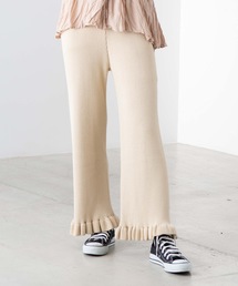 WEGO | WEGO/【セットアップ対応商品】フリルニットパンツ(その他パンツ)