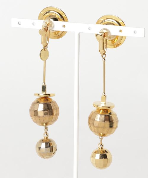 THE Dallas（ザ・ダラス）の「THE Dallas MIRROR BALL EARRINGS（イヤリング）」 WEAR