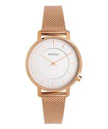 KOMONO.（コモノ）の「「KOMONO　コモノ」腕時計ハーロウ メッシュ 36mm（アナログ腕時計・メンズ）」