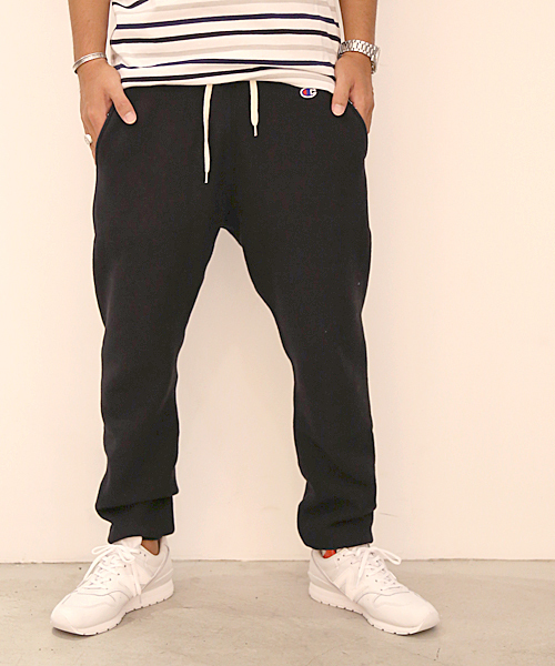 And A(アンドエー)の「Champion/チャンピオン×And A 別注 リバースウィーブスウェットパンツ(その他パンツ・メンズ・ブラック/グレー/ネイビー・LARGE/SMALL/MEDIUM)」の17枚目の写真