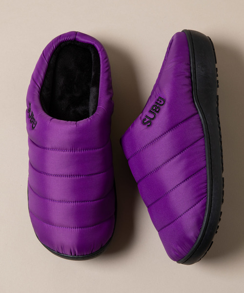 SUBU(スブ)の「SUBU WinterSandal(サンダル)」|パープル