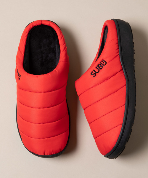 SUBU(スブ)の「SUBU WinterSandal(サンダル)」|レッド