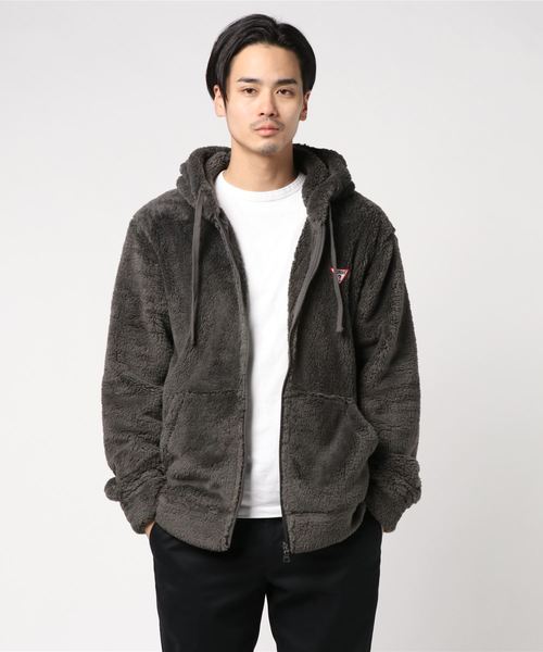 Guess(�Q�X)��BOA FLEECE HOODED ZIP UP PARKA(�p�[�J�[)
