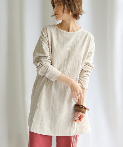 select MOCA(�Z���N�g���J)��2020 S/S �Z���^�[�X�e�b�`�K�[�[�g�b�v�X(���E���h�l�b�N�T�C�h�X���b�g�J�b�g�\�[)(T�V���c/�J�b�g�\�[)