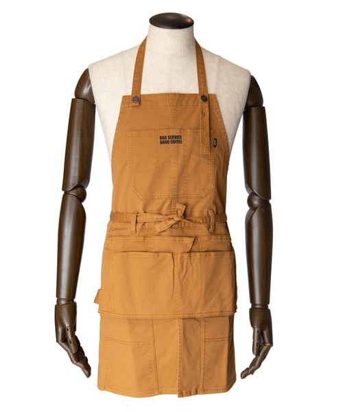 glamb（グラム）の「Natalie cafe apron / ナタリーカフェエプロン（エプロン・メンズ・ブラック/キャメル・FREE）」の3枚目の写真