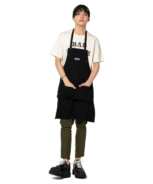 glamb（グラム）の「Natalie cafe apron / ナタリーカフェエプロン（エプロン・メンズ・ブラック/キャメル・FREE）」の18枚目の写真