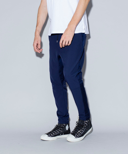 NO ID.（ノーアイディ）の「【NO ID.】Side Line Sarrouel Skinny Pants / サイド ライン サルエル スキニー パンツ（その他パンツ・メンズ・ブラック/ネイビー/カーキ・1/2/3）」の6枚目の写真