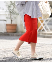 バックスリットシンプルタイトスカート