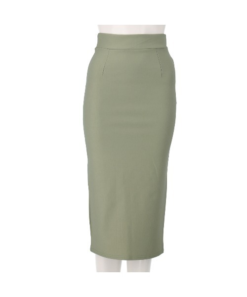 ANAP(アナップ)の「バックスリットシンプルタイトスカート(スカート・レディース・ブラック/グレイッシュベージュ/キャメル/ミント/アイボリー/グリーン/グレー/イエロー/レッド・FREE)」の15枚目の写真