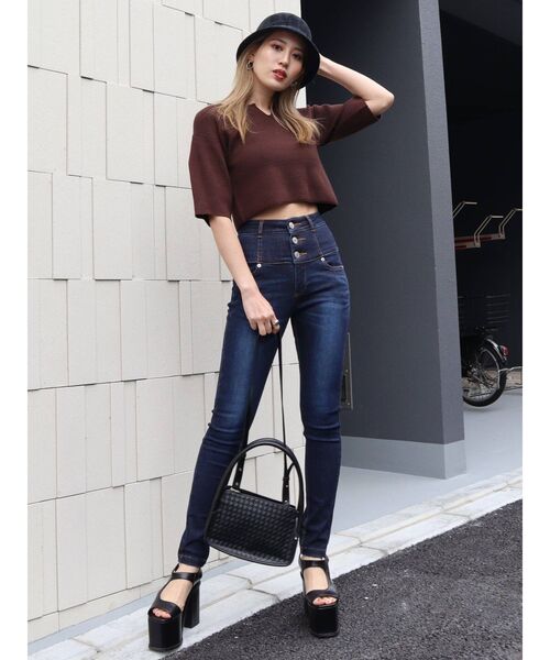 EMODA（エモダ）の「ワイドボリュームコンビネーションサンダル（サンダル・レディース・イエロー/ブラウン/ブラック・SMALL/LARGE/MEDIUM）」の10枚目の写真