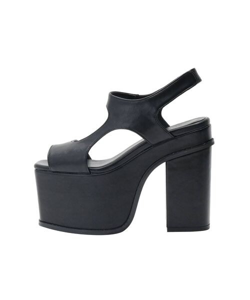 EMODA（エモダ）の「ワイドボリュームコンビネーションサンダル（サンダル・レディース・イエロー/ブラウン/ブラック・SMALL/LARGE/MEDIUM）」の20枚目の写真