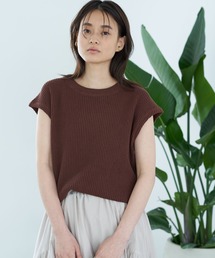 AMERICAN HOLIC | ワッフルフレンチスリーブプルオーバー ＊〇(Tシャツ/カットソー)