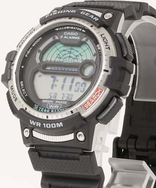 歩数計搭載 カシオ 腕時計 男性用 SPORTS GEAR デジタルウォッチ CASIO 腕時計 カシオ/スポーツギアシリーズ 100m防水 デジタル