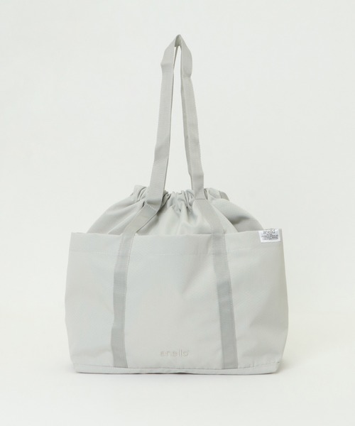 anello（アネロ）の「anello コンパクト2WAYトートリュック（トートバッグ・レディース・ライトグレー/ブラック/グレー/ターコイズブルー/マスタード/その他4/ダークブルー/ネイビー・FREE）」の9枚目の写真