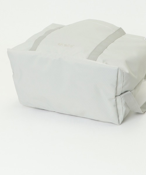 anello（アネロ）の「anello コンパクト2WAYトートリュック（トートバッグ・レディース・ライトグレー/ブラック/グレー/ターコイズブルー/マスタード/その他4/ダークブルー/ネイビー・FREE）」の11枚目の写真