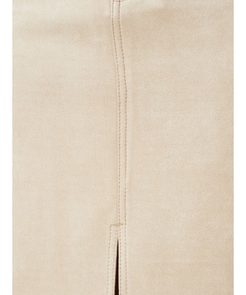 ROYAL PARTY（ロイヤルパーティー）の「スウェードタイトスカート（スカート・レディース・パープル/キャメル/ベージュ・SMALL/MEDIUM）」の9枚目の写真