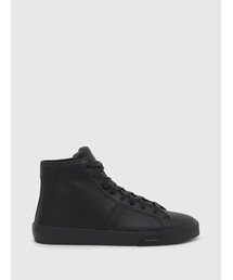 DIESEL | メンズ スムースレザー ハイカットスニーカー(スニーカー)