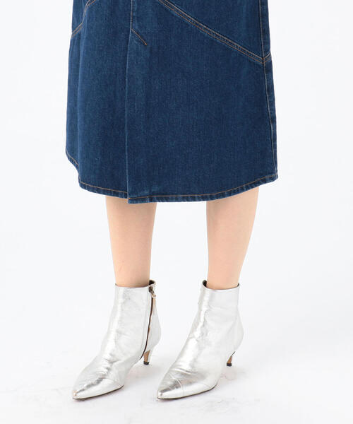 【Isabel Marant】 Dipomaデニムミディスカート Dipoma denim midi skirt in blue - Isabel Marant | Mytheresa