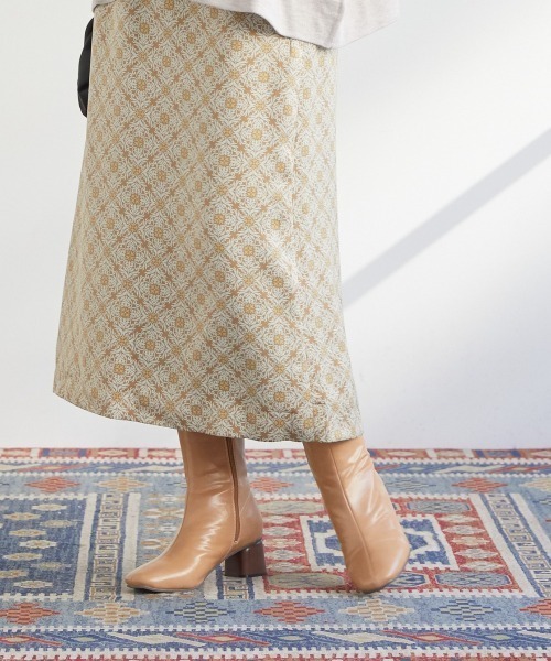 セール オリエタル柄タイトスカート スカート Doux Archives ドゥアルシーヴ のファッション通販 Zozotown