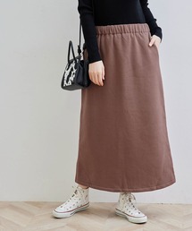 ROPE' PICNIC（ロペピクニック）の「起毛裏毛Aラインスカート（スカート・ブラウン系）」