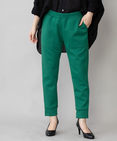 Munich（ミューニック）の「WEB限定　ダンボールニットスウェットパンツ（スウェットパンツ・レディース・アイボリー/モカ/ブラック/グレイッシュベージュ/グリーン・M/XS/S）」の5枚目の写真