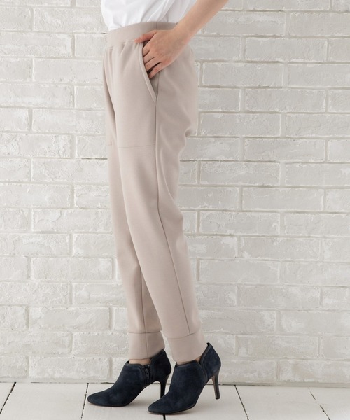 Munich（ミューニック）の「WEB限定　ダンボールニットスウェットパンツ（スウェットパンツ・レディース・アイボリー/モカ/ブラック/グレイッシュベージュ/グリーン・M/XS/S）」の20枚目の写真