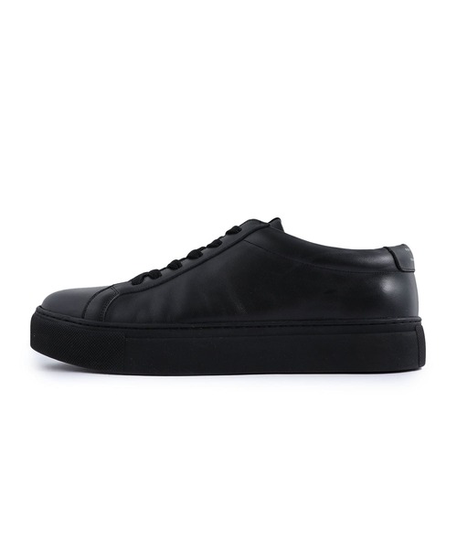 FOOTSTOCK ORIGINALS（フットストックオリジナルズ）の「【FOOTSTOCK ORIGINALS】MINIMAL SIX-HOLE SNEAKERS（スニーカー・メンズ・ブラック/ホワイト・5/26/27）」の2枚目の写真