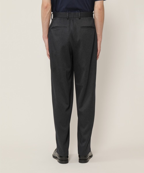 KASHIYAMA（カシヤマ）の「TECH-POLYESTER ストレッチ1タックワイドパンツ（その他パンツ・メンズ・カーキ/ネイビー・マルチサイズ）」の10枚目の写真