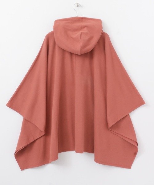 LAATO（ラート）の「PONCHO HOODIE（Tシャツ/カットソー・レディース・レッド/グリーン・FREE）」の8枚目の写真